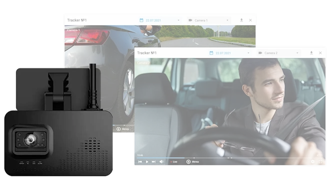 Видеорегистратор с искусственным интеллектом и GPS