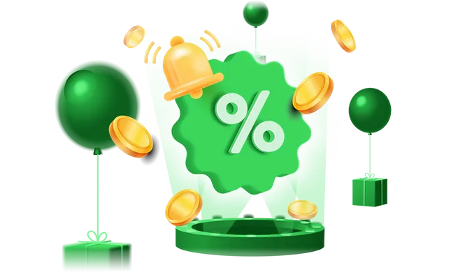 Скидки до -15% на годовые тарифы