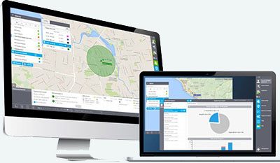Слежение за автомобилем с GPS Веб-интерфейс