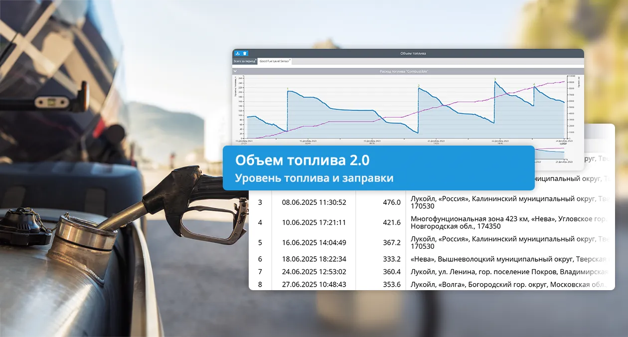 отчет по расходу топлива
