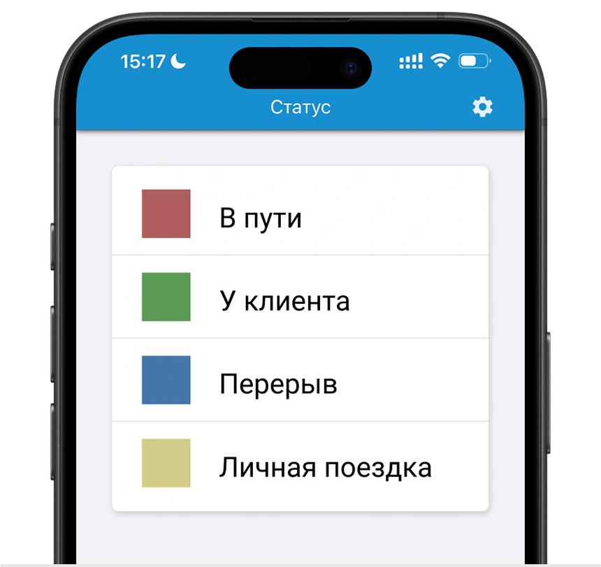 Смены «рабочих состояний» в итоге превратятся в полную картину рабочего дня