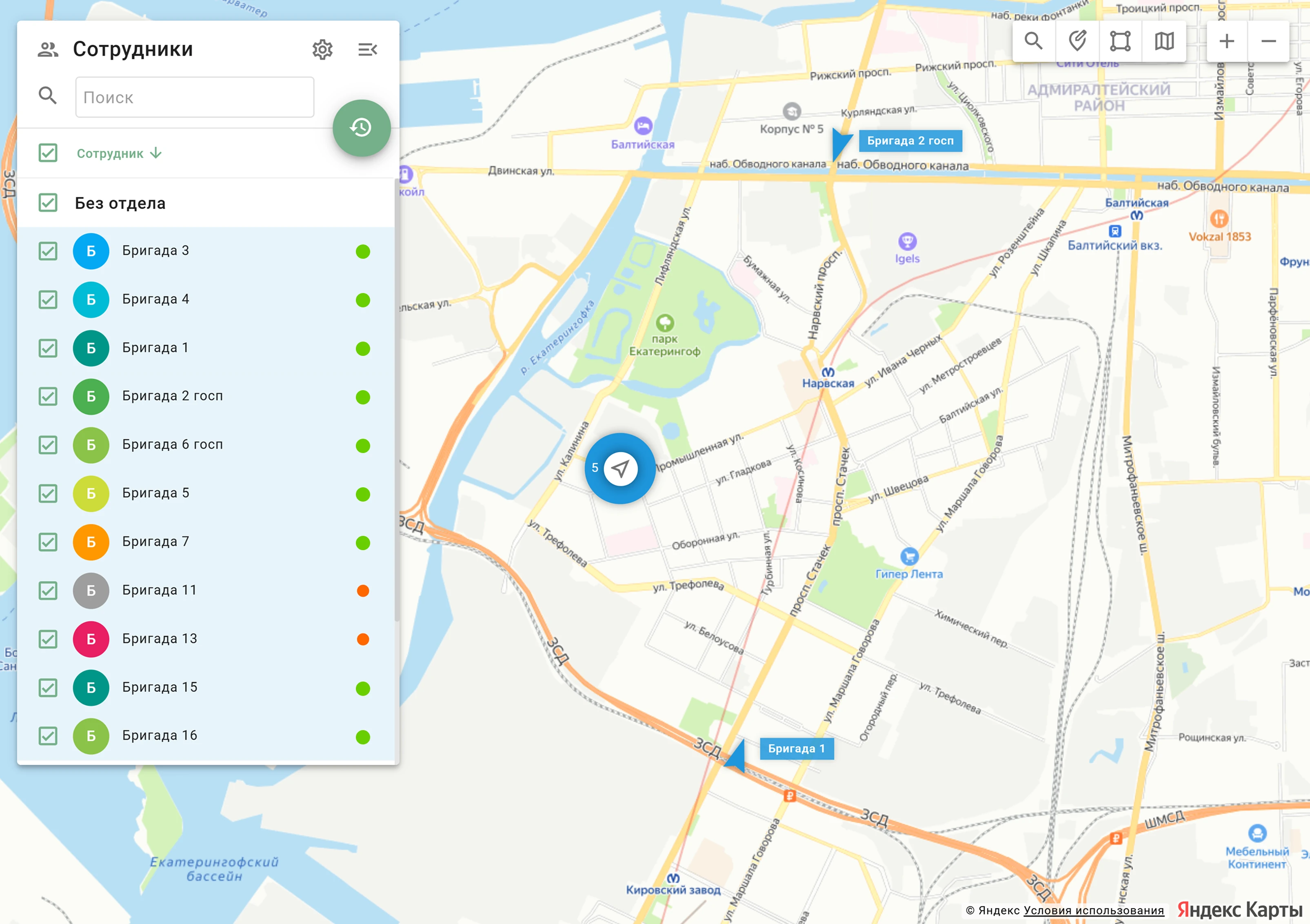 GPS-мониторинг для контроля медицинских выездных бригад: как ускорить оказание помощи в 10 раз На онлайн-карте доступно местоположение всех медицинских бригад в режиме реального времени